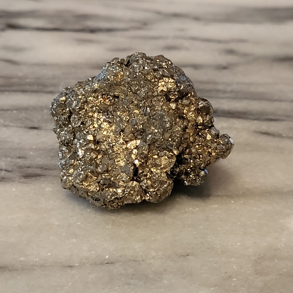 Shimmering Gold Pyrite Stone A
